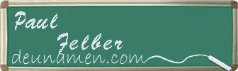 Paul Felber Visitenkarte